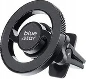 Uchwyty samochodowe do telefonów - Blue Star BLUE STAR magnetyczny uchwyt samochodowy CLAMP do kratki wlotu kompatybilny z MagSafe - miniaturka - grafika 1