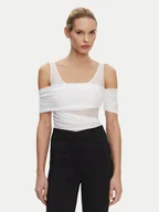 Body - PINKO Body Bella 104832 A2H1 Biały Regular Fit - miniaturka - grafika 1