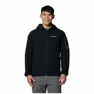 Kurtki męskie - Męska kurtka softshellowa Columbia Tall Heights™ II Hooded Softshell Rozmiar: XXL / Kolor: czarny - miniaturka - grafika 1