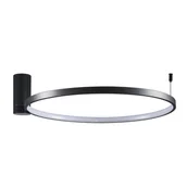 Lampy sufitowe - Lampa sufitowa Noemi czarna LED Sanico - miniaturka - grafika 1