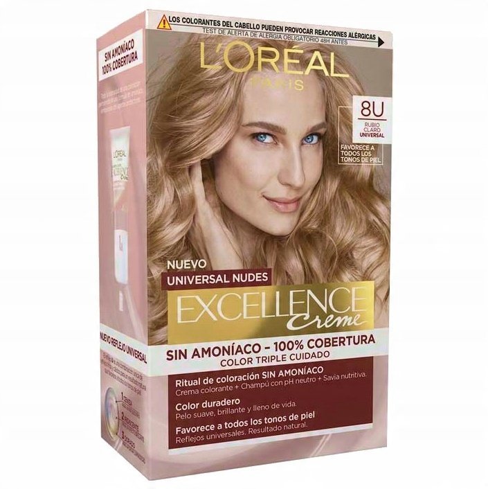 LOREAL PARIS Creme Farba 8U Light Blonde Jasny Bl.
