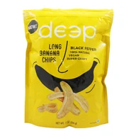 Chipsy - Długie chipsy bananowe z pieprzem Long Bananas Chips Black Pepper Deep 200g - miniaturka - grafika 1