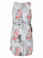 Bluzki damskie - Damska tunika do karmienia szara Bellybutton Maternity, r.44 - miniaturka - grafika 1