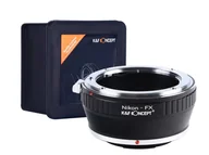 Paski, szelki, uprzęże foto - ADAPTER Nikon FX Fuji X-Pro1 X-E1 Jakość K&F - miniaturka - grafika 1
