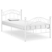 Łóżka - Lumarko Rama łóżka, biała, metalowa, 90 x 200 cm - miniaturka - grafika 1