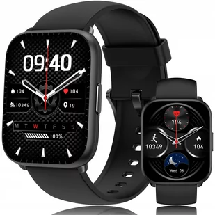 Smartwatch damski wodoodporny ciśnienie puls polskie menu zegarek dla kobiety / dwa paski - JG Smart LW61 - Smartwatch - miniaturka - grafika 1