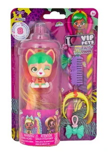 VIP PETS MINI FANS BOW POWER S5 LALKA PIESEK FIGURKA Długie Włosy LEILANI - Figurki dla dzieci - miniaturka - grafika 1