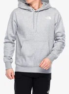 Bluzy sportowe męskie - Bluza z kapturem The North Face Simple Dome Hoodie - tnf light grey heather - miniaturka - grafika 1