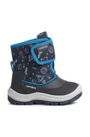 Buty dla chłopców - Geox śniegowce dziecięce kolor granatowy - miniaturka - grafika 1
