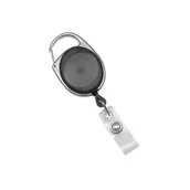 Identyfikatory - Brelok typu Jojo z karabińczykiem oraz winylowym paskiem - miniaturka - grafika 1