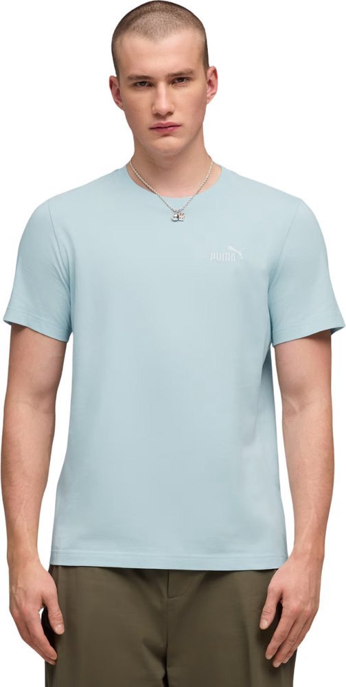 Puma Koszulka męska Puma ESS Small No.1 Logo Tees jasnoniebieska 682535 48 2XL