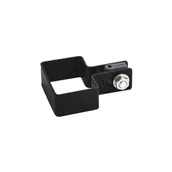 Akcesoria do ogrodzeń - Obejma początkowa 60 x 40 ocynk + RAL9005 - miniaturka - grafika 1