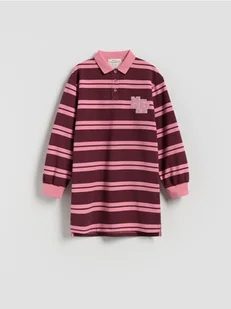 Reserved - Sukienka w paski - wielobarwny - Sukienki i spódniczki dla dziewczynek - miniaturka - grafika 1