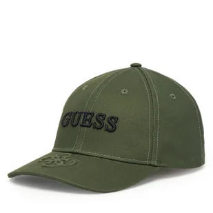 Czapka z daszkiem Guess AM9578 POL01 Khaki - Czapki damskie - miniaturka - grafika 1