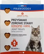 Przysmaki dla kotów - Francodex FRANCODEX Przysmak zdrowe stawy dla kota 12 szt. - miniaturka - grafika 1