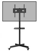 Uchwyty do telewizora - Podłogowy Stojak na telewizor z półką Uniwersalny Stojak TV pod Telewizor - miniaturka - grafika 1
