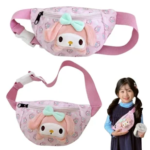 Nerka Saszetka Kuromi Sanrio Melody NA PAS RAMIĘ SPORTOWA WRZECHSTRONNA RÓŻ - Nerki - miniaturka - grafika 1
