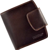 Portfele - Bartex BARTEX 1005D-ID skórzany portfel damski brązowy * RFID 1005D-ID - miniaturka - grafika 1