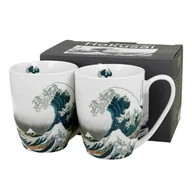Kubki - Komplet 2 kubków 350 ml Hokusai The Great Wave - miniaturka - grafika 1