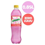 Soki i napoje niegazowane - Mirinda Zero cukru Napój gazowany o smaku różowego grejpfruta 0,85 l - miniaturka - grafika 1