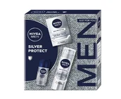 Zestawy kosmetyków damskich - NIVEA Men Zestaw Prezentowy Silver Protect - miniaturka - grafika 1