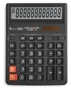 Forpus FO11001 kalkulator Czarny - Kalkulatory - miniaturka - grafika 1