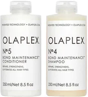 Zestawy kosmetyków damskich - Olaplex Bond Maintenance | Zestaw No 4 szampon odbudowujący 250ml + No 5 odżywka odbudowująca do włosów 250ml - miniaturka - grafika 1