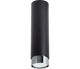 Sollux SL.1409 - Oświetlenie punktowe NERO 1xGU10/10W/230V 22,5 cm czarny/chrom błyszczący - Lampy sufitowe - miniaturka - grafika 1