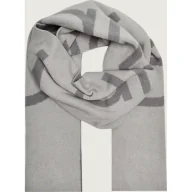 Apaszki i szaliki damskie - Calvin Klein Wełniany szal z dodatkiem kaszmiru - miniaturka - grafika 1