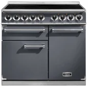 Kuchenki elektryczne - Kuchnia z płytą indukcyjną FALCON Deluxe 100 Szary szczotkowany nikiel - miniaturka - grafika 1