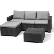 Meble ogrodowe - Zestaw mebli ogrodowych KETTLER California Chaise Longue 256622 Grafitowy - miniaturka - grafika 1