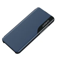 Etui i futerały do telefonów - Eco Leather View Case elegancki futerał etui z klapką i funkcją podstawki Xiaomi Redmi Note 11T 5G / Redmi Note 11S 5G / Poco M4 Pro 5G niebieski - miniaturka - grafika 1