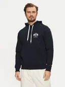 Bluzy męskie - Tommy Hilfiger Bluza MW0MW37462 Granatowy Regular Fit - miniaturka - grafika 1