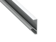 Akcesoria do oświetlenia - Profil aluminiowy Q18 do taśm LED - Srebrny anodowany - 2m - miniaturka - grafika 1