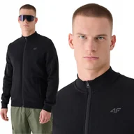 Bluzy męskie - Bluza Męska Bejsbolówka Bomberka 4F 3XL TSWSM1463 AW24 - miniaturka - grafika 1