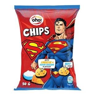 Chipsy kukurydziane o smaku sera i śmietanki - Chipsy - miniaturka - grafika 1