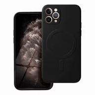 Etui i futerały do telefonów - OEM Futerał Silicone Mag Cover Do Iphone 11 Pro Czarny - miniaturka - grafika 1