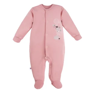 EWA 731067 MELLOW Pajac róż 68 - Pajacyki dla niemowląt - miniaturka - grafika 1