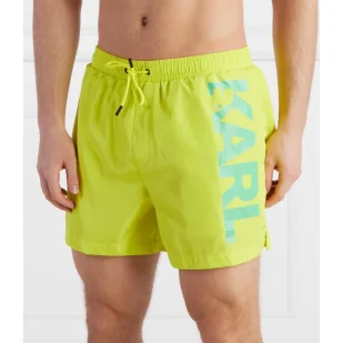 Karl Lagerfeld Szorty kąpielowe karl logo short boardshorts | Regular Fit - Kąpielówki męskie - miniaturka - grafika 1
