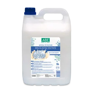 ABE mydło w płynie bezzapachowe 5 L - Mydła - miniaturka - grafika 1