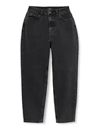 Spodnie damskie - VERO MODA Dżinsy damskie, Czarny/Aop: sprany, 31W / 28L - miniaturka - grafika 1