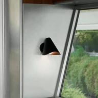 Lampy ścienne - TRADITION Bonnet SC103 kinkiet, czarny, aluminium, G9 - miniaturka - grafika 1