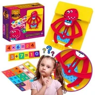 Mały naukowiec - Mata edukacyjna dinozaur do nauki matematyki - zabawka - miniaturka - grafika 1