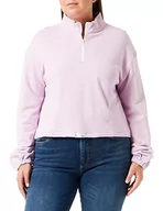 Bluzy damskie - libbi Damska bluza dresowa 23930108, jasnofioletowa, XS, jasnoliliowy, XS - miniaturka - grafika 1