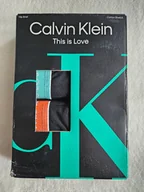Majtki męskie - CALVIN KLEIN Majtki czarne Slipy 2 pack Rozmiar M - miniaturka - grafika 1