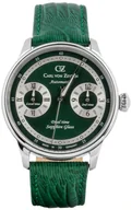 Zegarki męskie - Zegarek Carl von Zeyten CVZ0086GRS Schönmünzach Automatic Dual Time - miniaturka - grafika 1