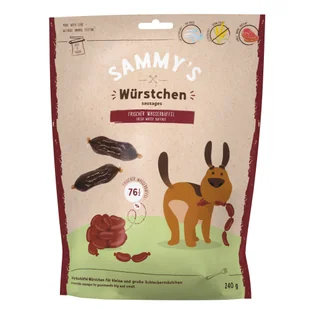 Bosch Petfood Sammy`s Snack concept Sammy's kiełbaski z bawołem wodnym - 6 x 240 g - Przysmaki dla psów - miniaturka - grafika 3