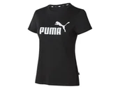 Koszulki i topy damskie - Puma T-shirt damski z bawełny (Czarny, L) - miniaturka - grafika 1