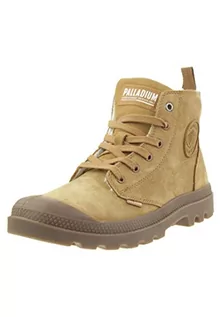 Trampki męskie - Palladium Pampa Hi Zip WL, Trampki męskie, maho?, 41 EU - grafika 1