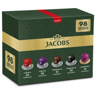 Zestaw kapsułki Jacobs do Nespresso(r)* mix lungo espresso Orgins 98 kaw - Kawa w kapsułkach i saszetkach - miniaturka - grafika 1